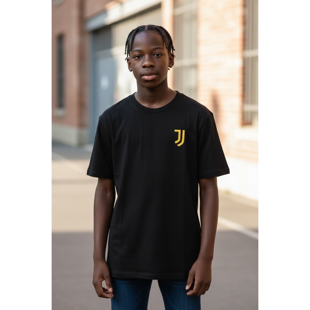 Juventus FIFA Club World Cup 2025 Black T-Shirt Youth XL Soccer Fan Gear Tee